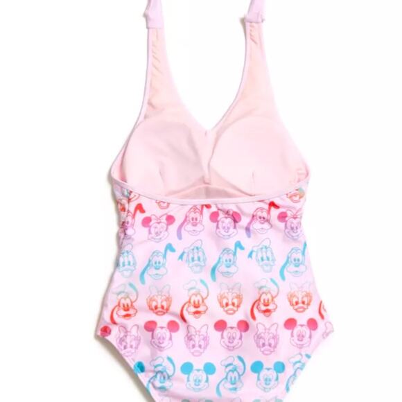 Mickey & Friends One Piece XL Swimsuit. The Design has a Disney Character Print - Picture 9 of 11